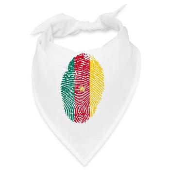 Kamerun - Bandana - Weiß - Vorne