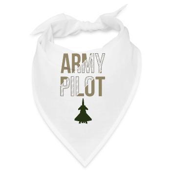 Armee Pilot - Bandana - Weiß - Vorne