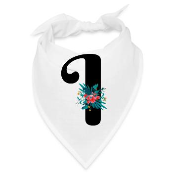 Brief Ich habe geblüht - Bandana - Weiß - Vorne