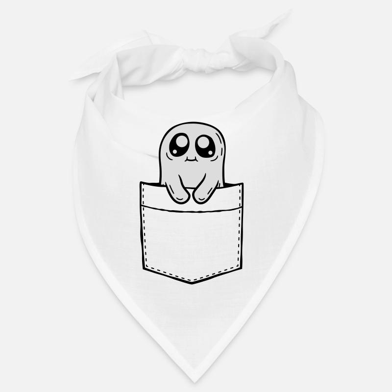 Brusttasche Geist mitnehmen Comic Bandana