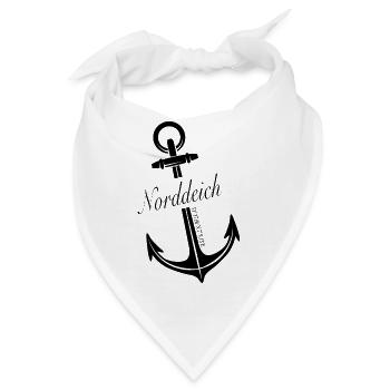 Norddeich - Bandana - Weiß - Vorne