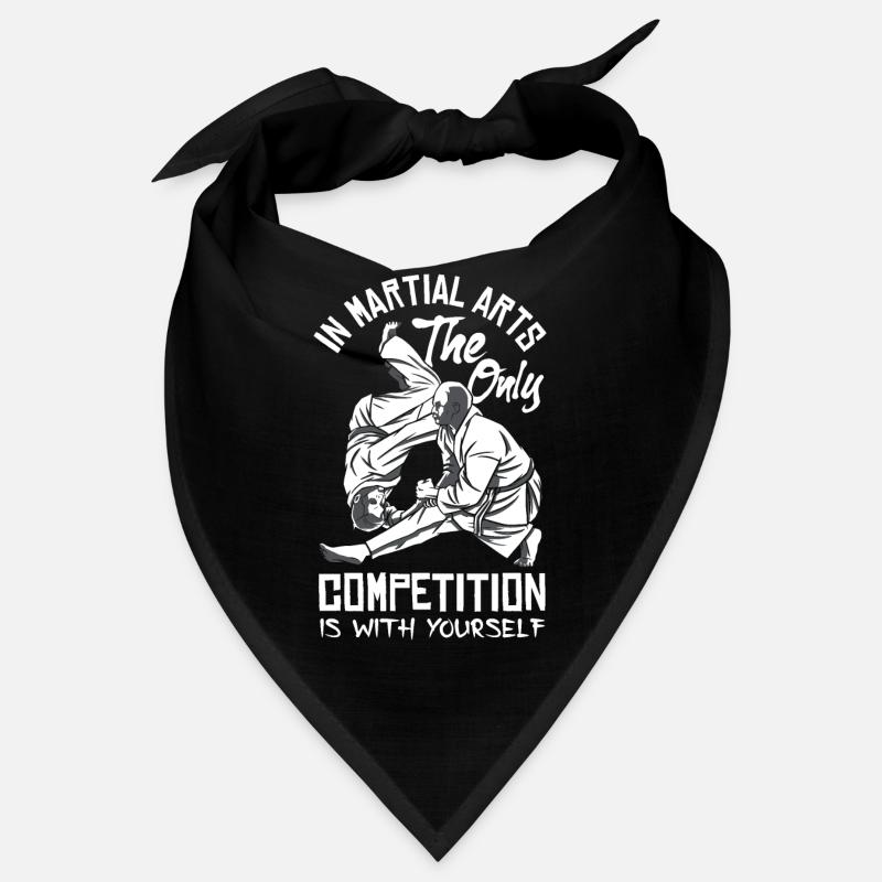 Dans la compétition d’arts martiaux est avec vous-même Jiu Bandana
