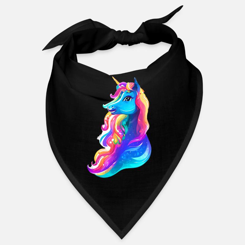 Unicorn Mädchen Einhorn Fabeltier Einhörner Bandana