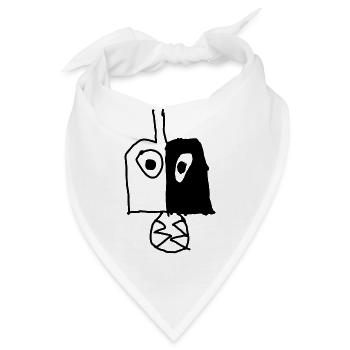 Majooras Mask - Bandana - Weiß - Vorne