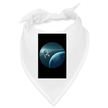 Erkunden Sie Ihre Welt - Bandana - Weiß - Vorne