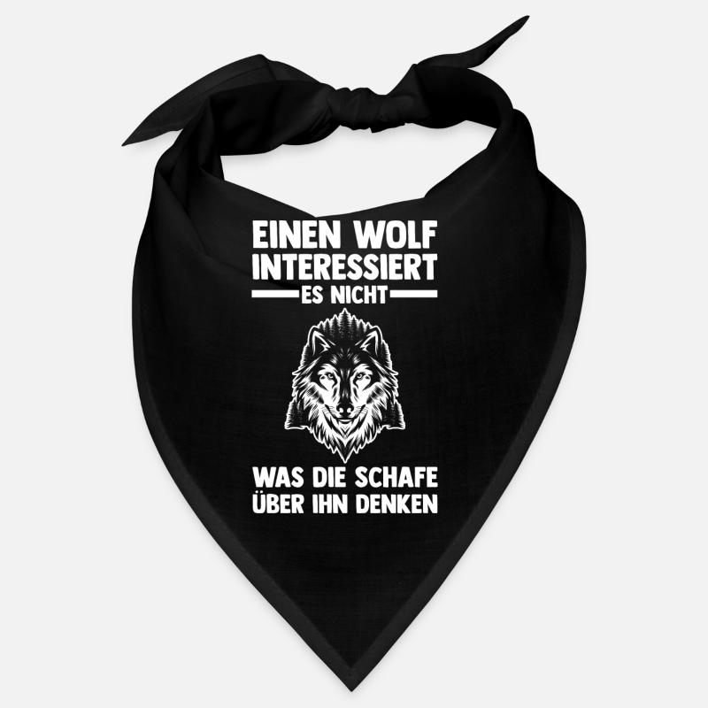 Tier Waldtier Wolf Bandana
