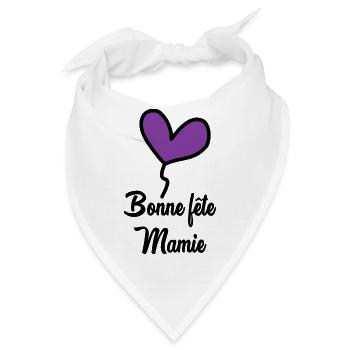 OMA. OMA. MUTTERTAG - Bandana - Weiß - Vorne