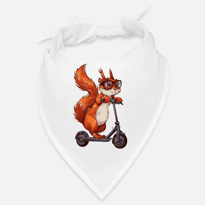 Eichhörnchen Roller Bandana