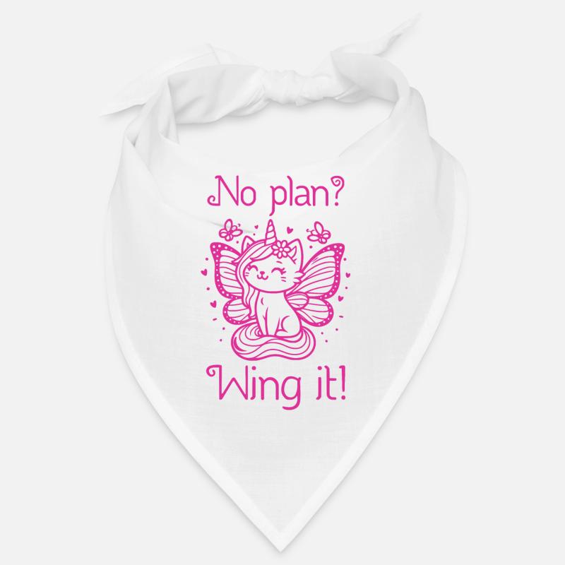 Pas de plan aile Chat licorne ailé Bandana