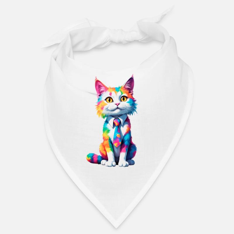Handsome Cat Bandana