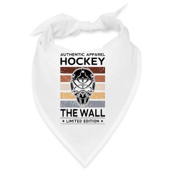 Hockey the Wall - Bandana - Weiß - Vorne