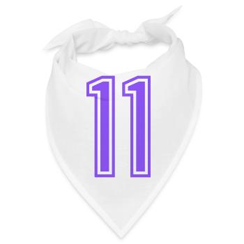 11 - Bandana - Weiß - Vorne