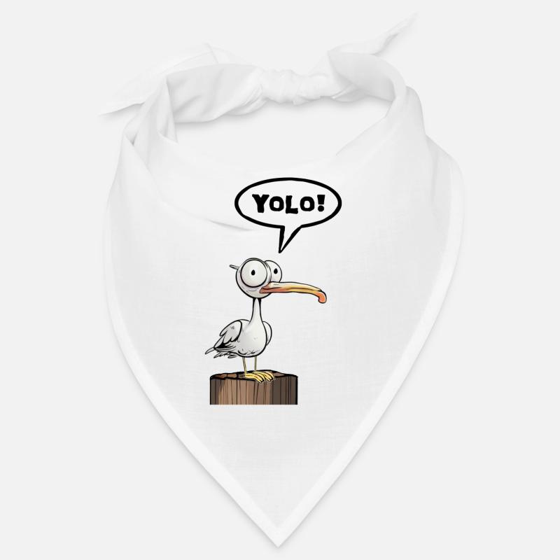 Seagull Speech Bubble Yolo Bandana