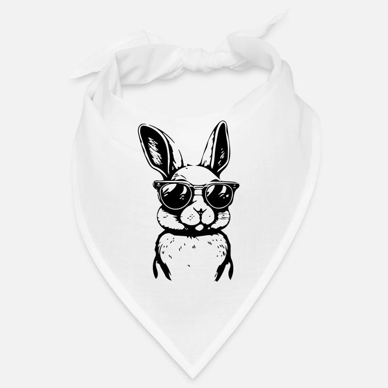 Kaninchen - Bandana - Weiß
