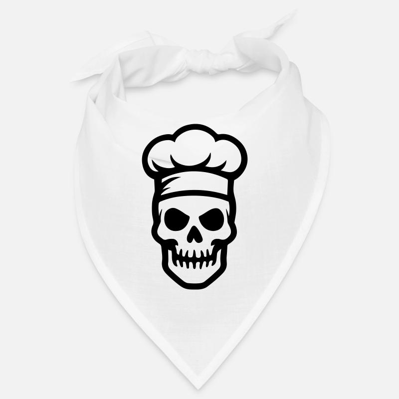 Chef Skeleton Chef Chef Hat Bandana