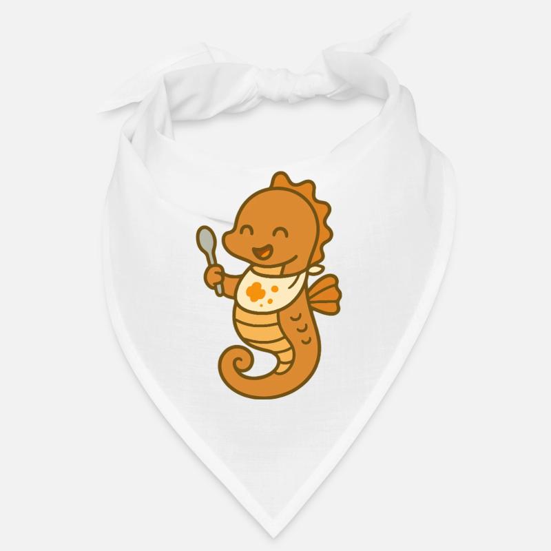 Goûter avec des hippocampes Bandana