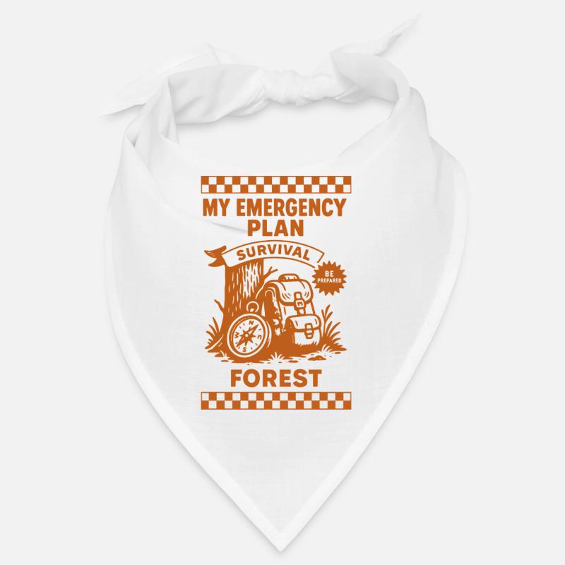Mein Notfallplan Überleben Wald Prepper Bandana