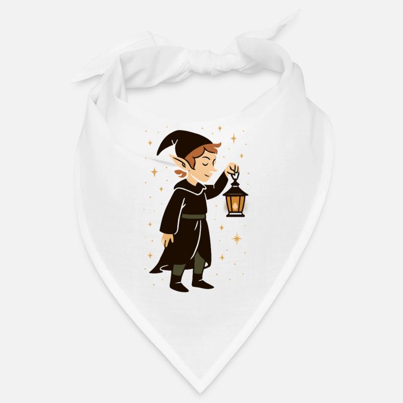 Elven lantern in the starlight Bandana