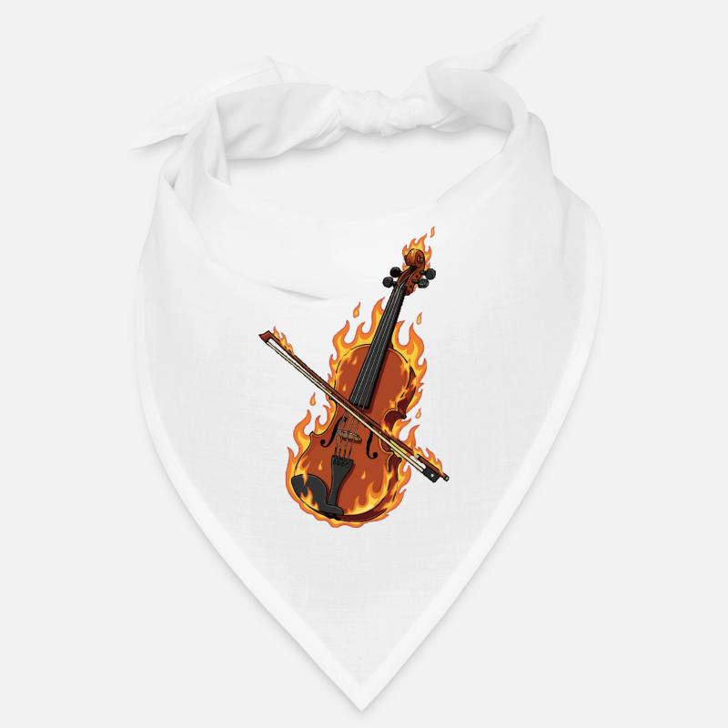 Burning violin Bandana