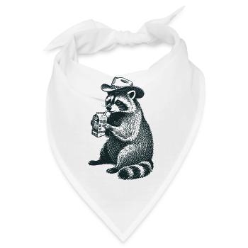 Tears of my Enemies - Waschbär - Bandana - Weiß - Vorne