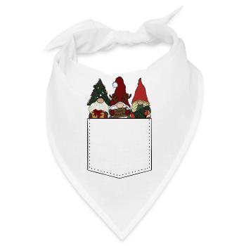 Wichtel - Bandana - Weiß - Vorne