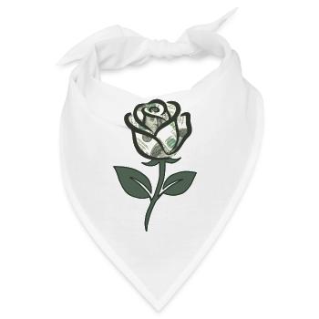Dollar Rose - Bandana - Weiß - Vorne