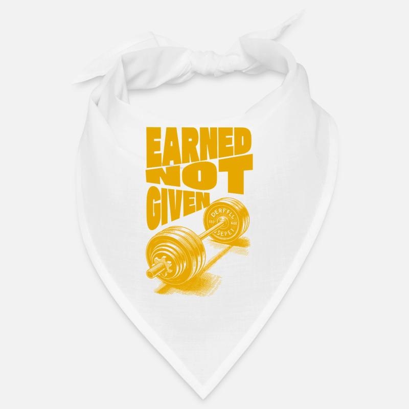Earned Not Given – Success Through Hard Work Bandana