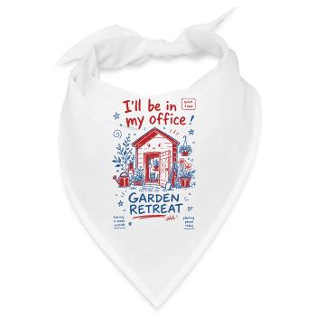 Garden Retreat Ruhezeit Organisches Gärtnern - Bandana - Weiß - Vorne
