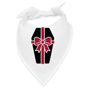 Sarg Geschenkbox Schleife Icon - Bandana - Weiß - Vorne