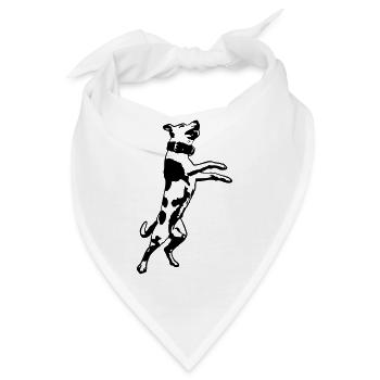 Stafford © - www.dog-power.nl - Bandana - Weiß - Vorne