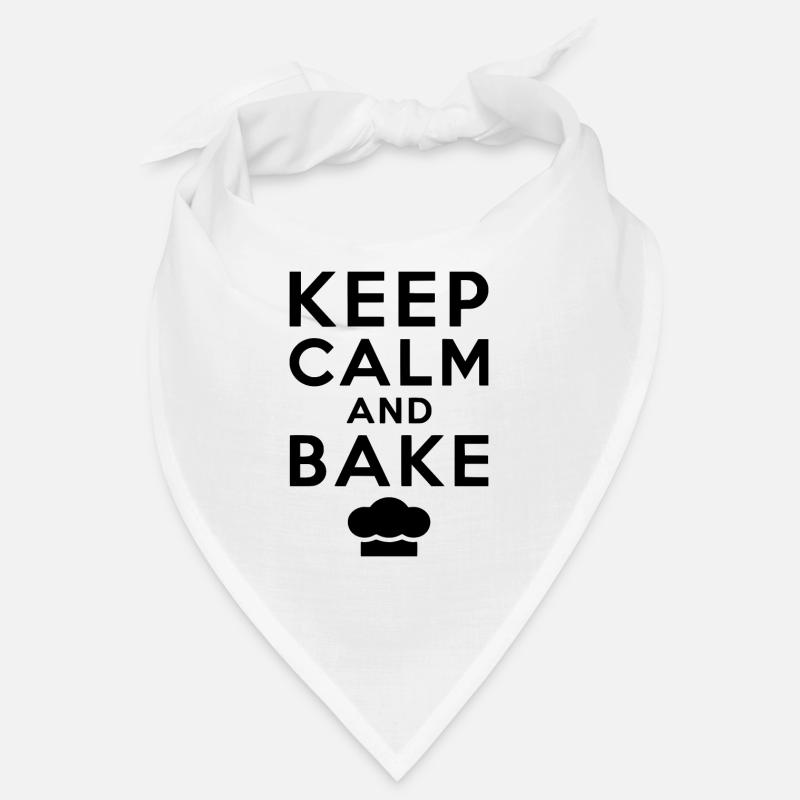 Keep Calm And Bake Baking Bandana