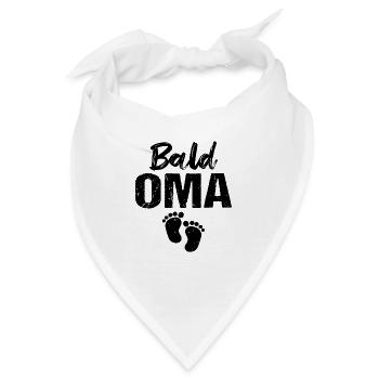 Bald Oma - Bandana - Weiß - Vorne