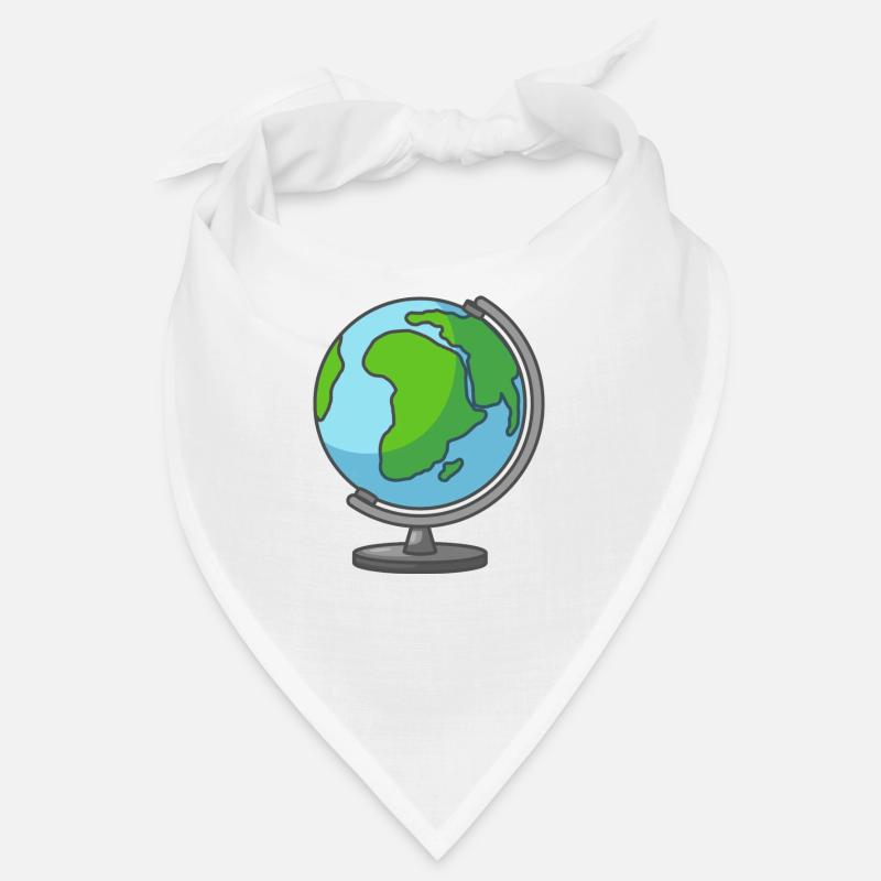 Globe Earth World Globe Globe Bandana