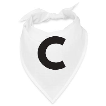 C - Bandana - Weiß - Vorne