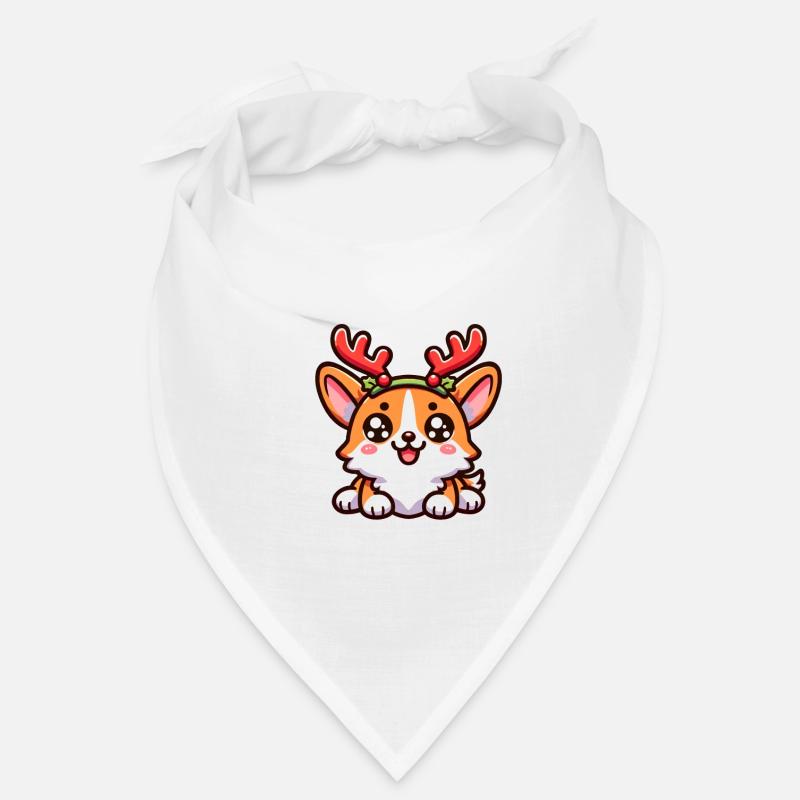 Corgi de Noël Bandana