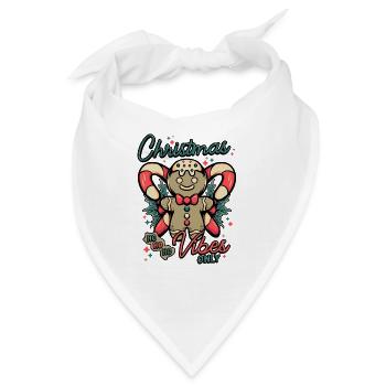 Weihnachtsstimmung Weihnachten Weihnachtsgeschenk - Bandana - Weiß - Vorne
