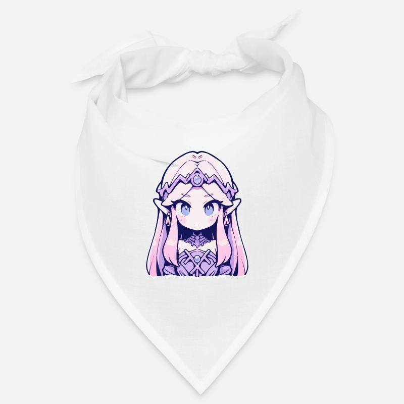 Princesse Chibi mignonne - Conception de conte de fées mignon Bandana