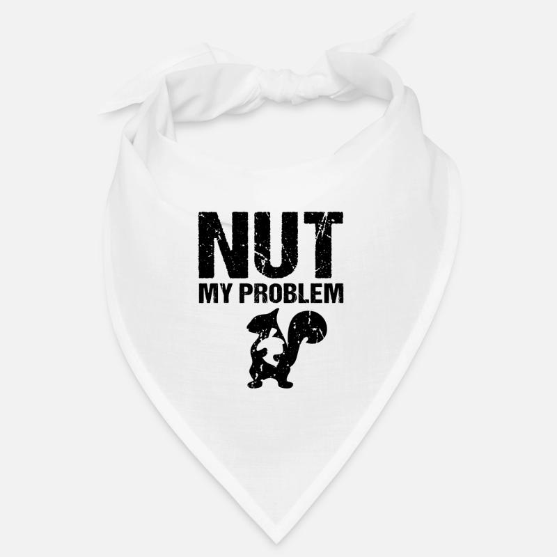 Nut My Problem Eichhörnchen Bandana