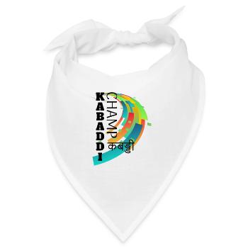Kabaddi Champ - Bandana - Weiß - Vorne
