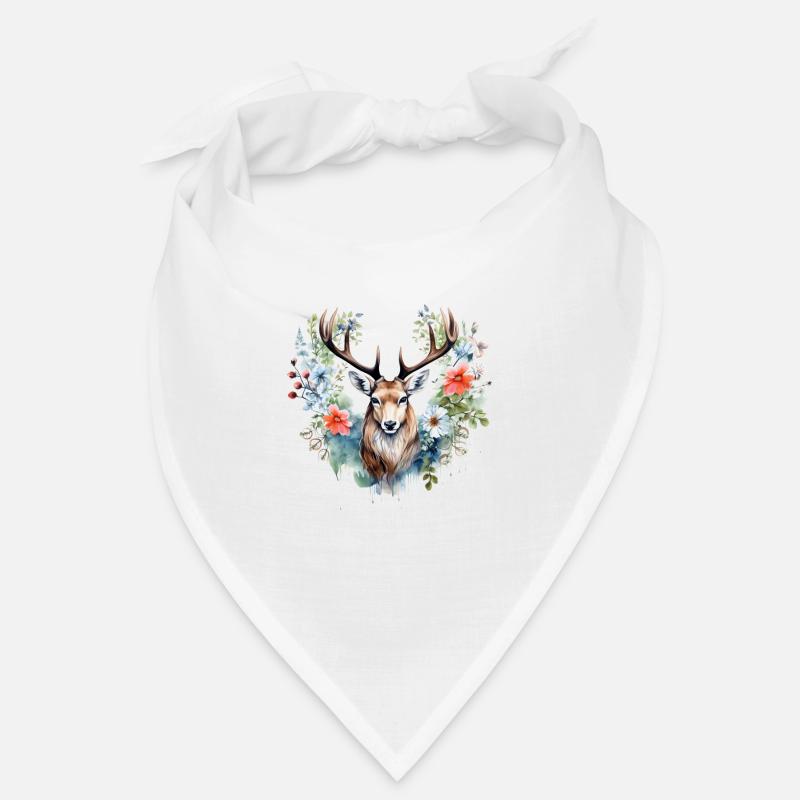 Ersatz Dirndl Hirschgeweih Hirsch Bandana