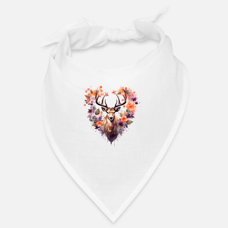 Ersatz Dirndl Hirschgeweih Hirsch Bandana