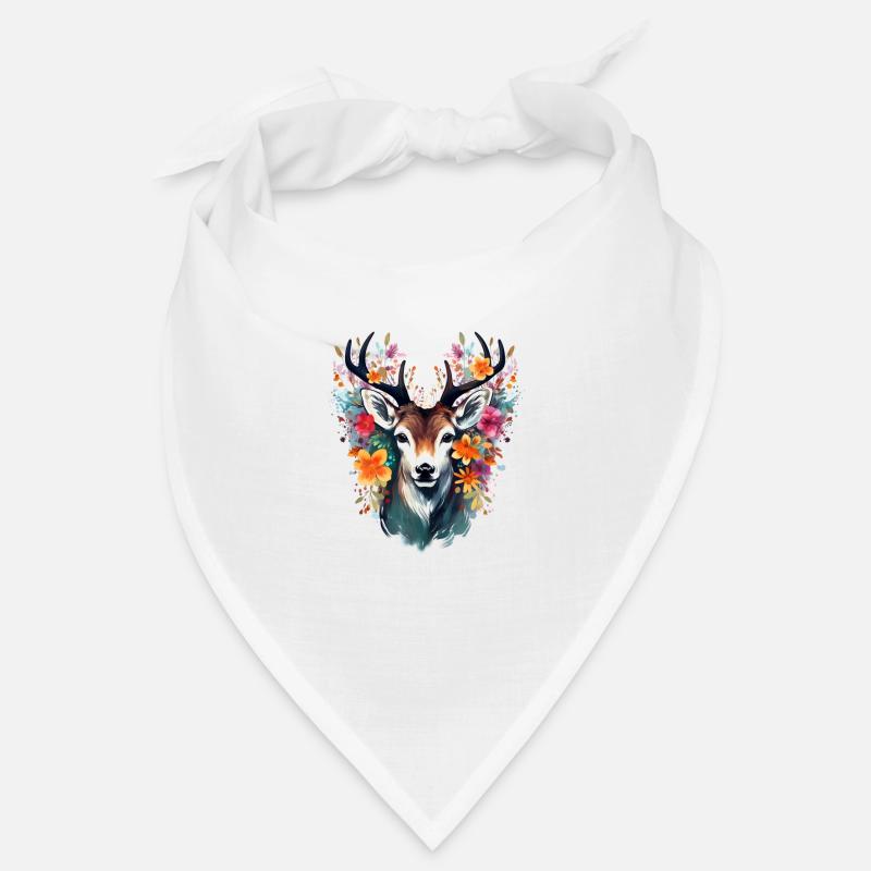 Ersatz Dirndl Hirschgeweih Hirsch Bandana