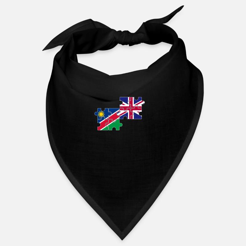 Namibia UK Flag British Namibian Bandana