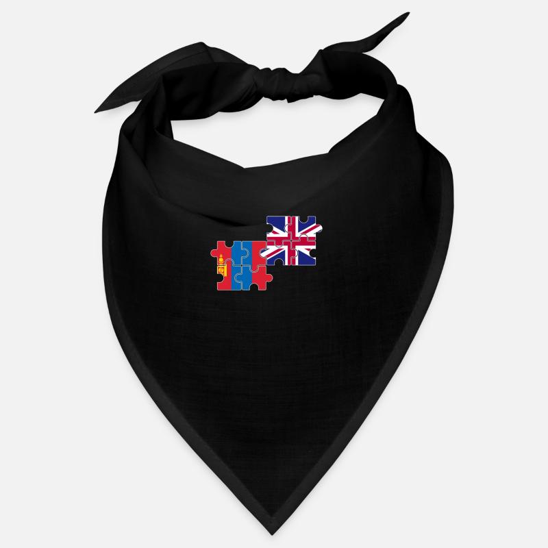 Mongolei UK Flagge Brite Mongole Bandana