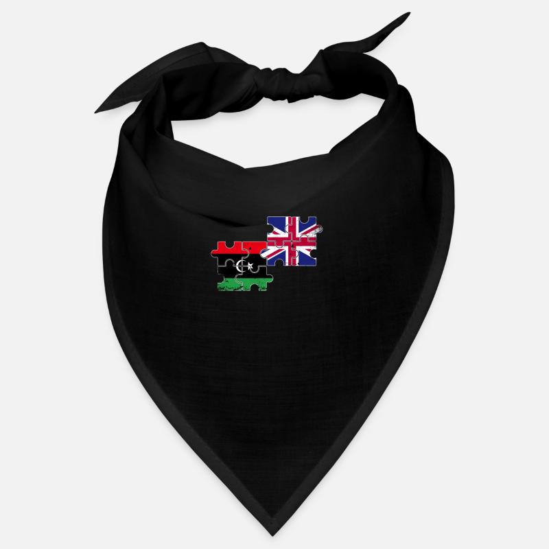 Libye Royaume-Uni Vintage drapeau libyen britannique Bandana