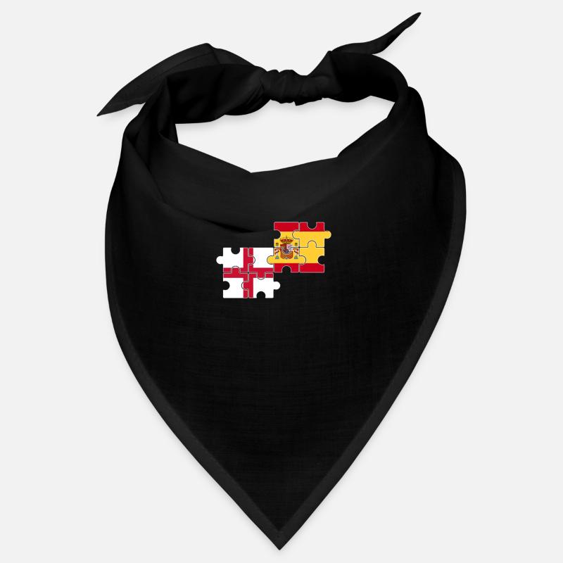 Angleterre, Espagne, drapeau, Espagnol, Anglais Bandana