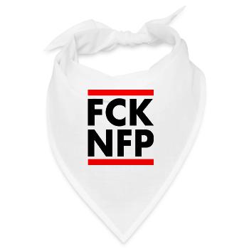 Fck nfp - Bandana - Weiß - Vorne