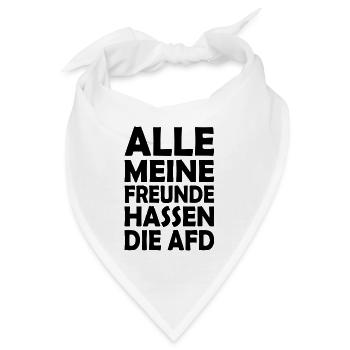 afd - Bandana - Weiß - Vorne