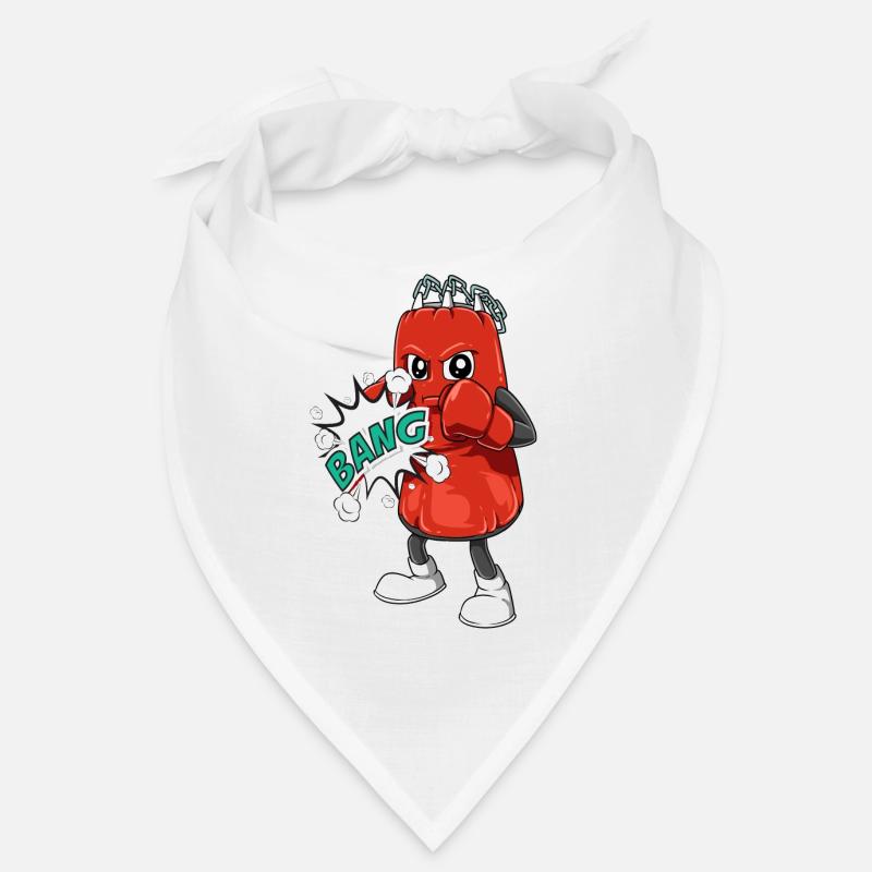 Boxen Boxsack Boxkampf Boxtraining für einen Bandana