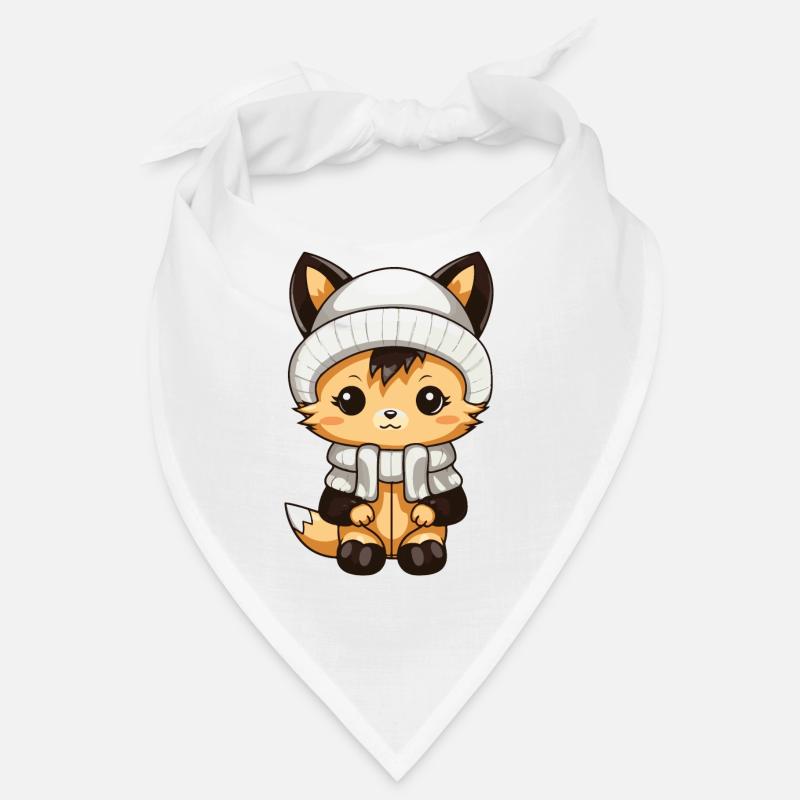 Fox Winter Comic Bandana